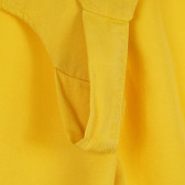 Salopetă cu buzunare laterale, galbenă Benetton 265799 3