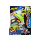 Pistol Strike Zombie cu 4 cartușe Nerf 2658 