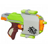 Pistol Strike Zombie cu 4 cartușe Nerf 2659 2