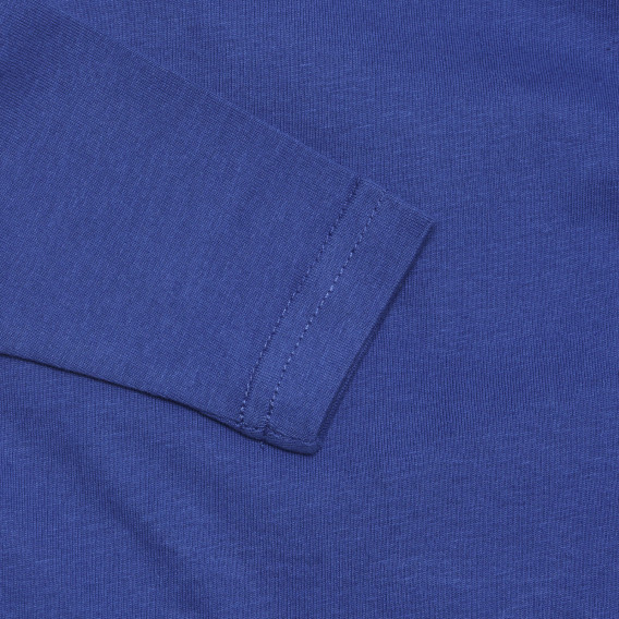 Bluză din bumbac cu crocodil, albastră Chicco 266381 3