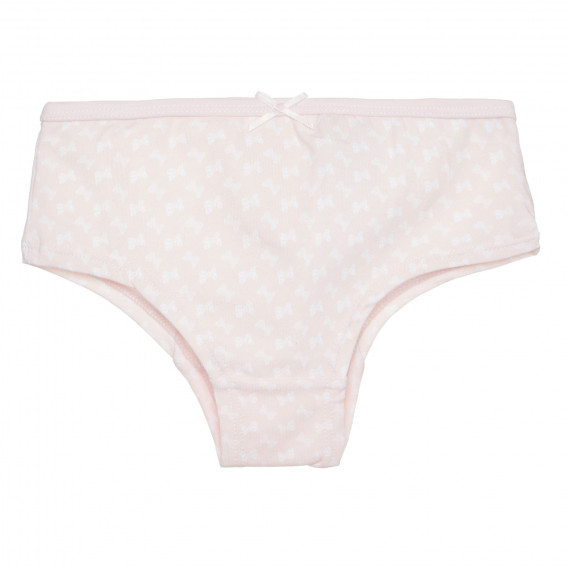 Set de bumbac din doi bikini cu pisoi, roz și alb Chicco 266406 6