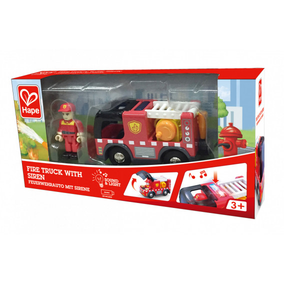 Camion de pompieri cu sirena HAPE 266579 