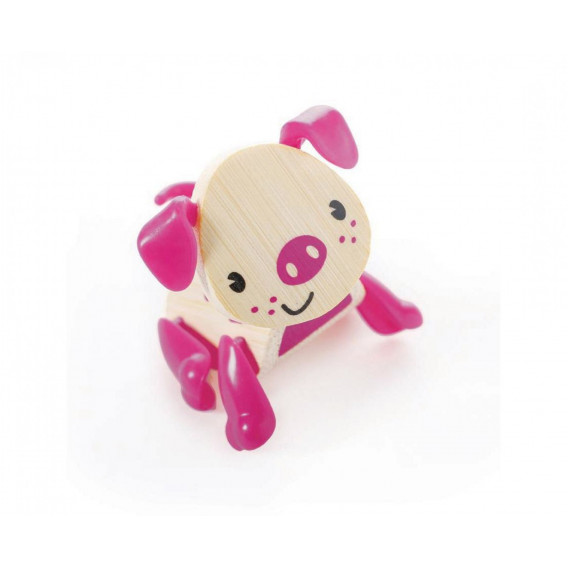 Mini animal de bambus - Porc HAPE 266588 