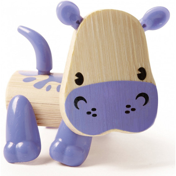 Mini animal de bambus - Hipopotam HAPE 266589 