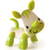 Mini animal de bambus - Rhino HAPE 266590 