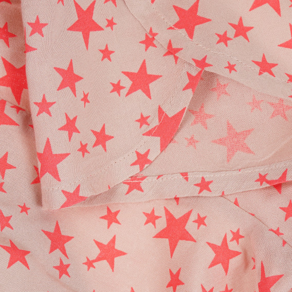 Pantaloni scurți cu imprimeu figural, roz Benetton 266624 3