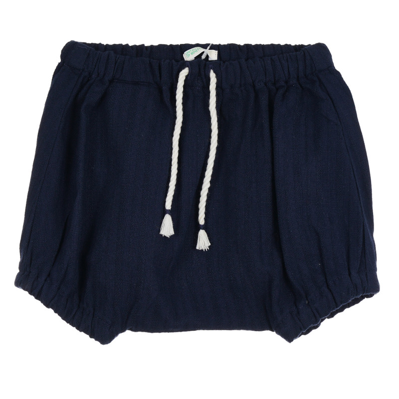 Pantaloni scurți din bumbac pentru băieți, de culoare albastră  266630