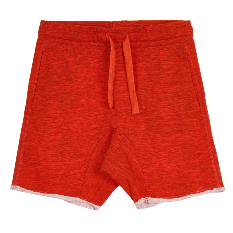 Pantaloni scurți din bumbac, de culoare portocalie  266649