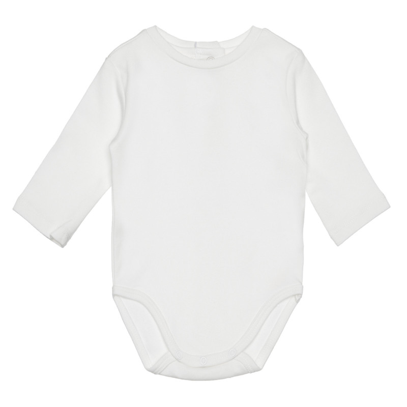 Body pentru bebeluși din bumbac, alb  266861