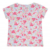Tricou din bumbac cu motive florale pentru bebeluși Chicco 267137 4