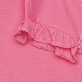 Tricou din bumbac BELIEVE pentru bebeluși, roz Chicco 267211 3