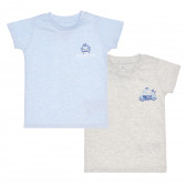 Set de două tricouri TAXI, din bumbac, pentru bebe Chicco 267298 