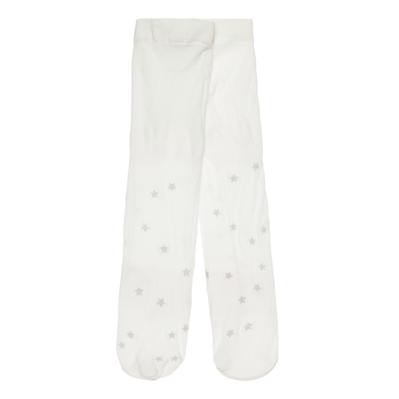 Ciorapi cu chilot albi, cu steluțe  267405