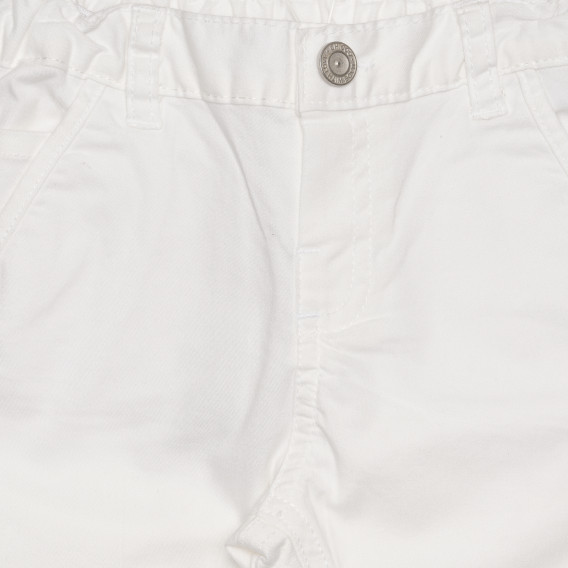 Pantaloni pentru bebeluși, culoare albă Chicco 267412 2
