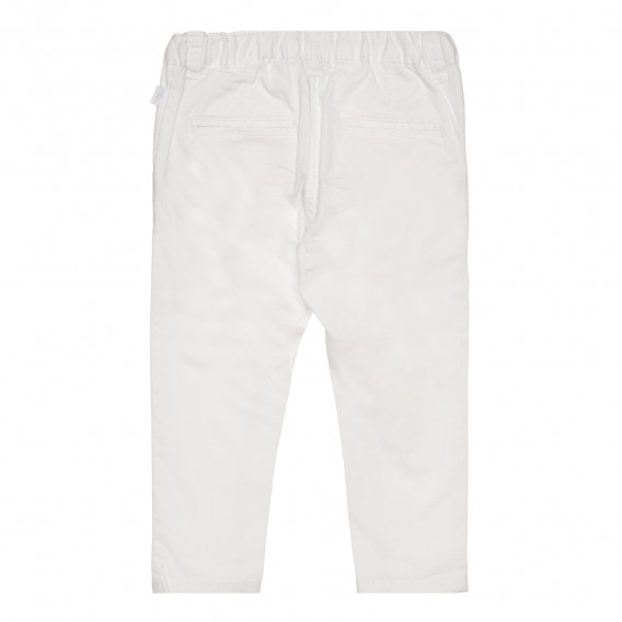 Pantaloni pentru bebeluși, culoare albă Chicco 267413 4
