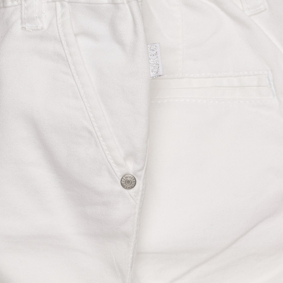 Pantaloni pentru bebeluși, culoare albă Chicco 267414 3
