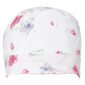 Pălărie pentru bebeluși pe două fețe cu imprimeu floral Chicco 267546 