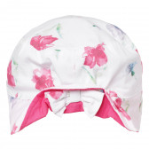 Pălărie pentru bebeluși pe două fețe cu imprimeu floral Chicco 267547 3