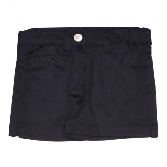 Pantaloni scurți din bumbac pentru fetițe, bleumarin Chicco 267576 