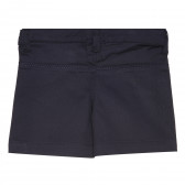 Pantaloni scurți din bumbac pentru fetițe, bleumarin Chicco 267578 4