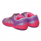Sandale cu accente roz pentru bebeluși, mov Chicco 267761 2