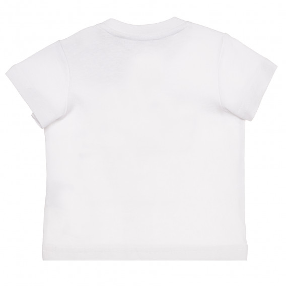 Tricou din bumbac COOL GUY pentru bebe, alb Chicco 267896 4