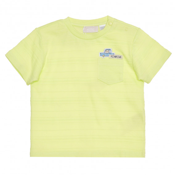 Tricou din bumbac, pentru bebeluși, verde Chicco 267914 