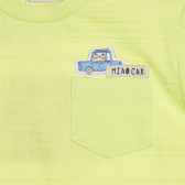 Tricou din bumbac, pentru bebeluși, verde Chicco 267915 2