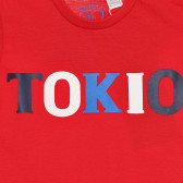 Tricou din bumbac TOKIO pentru bebeluși, roșu Chicco 267939 3