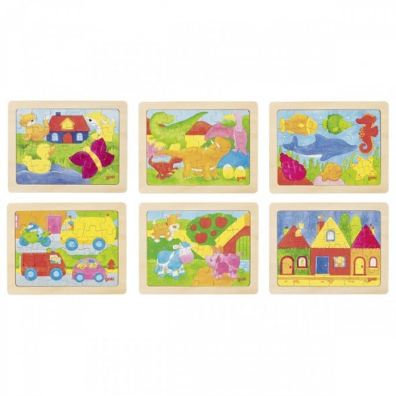 Puzzle - 1000 de culori (6) Goki 267984 