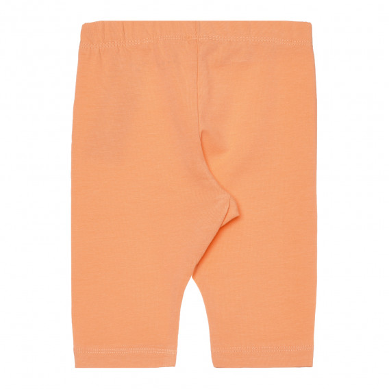 Pantaloni din bumbac organic, portocalii Name it 268018 4