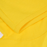 Pantaloni scurți cu aplicație pentru ursuleți, galben Benetton 268193 2