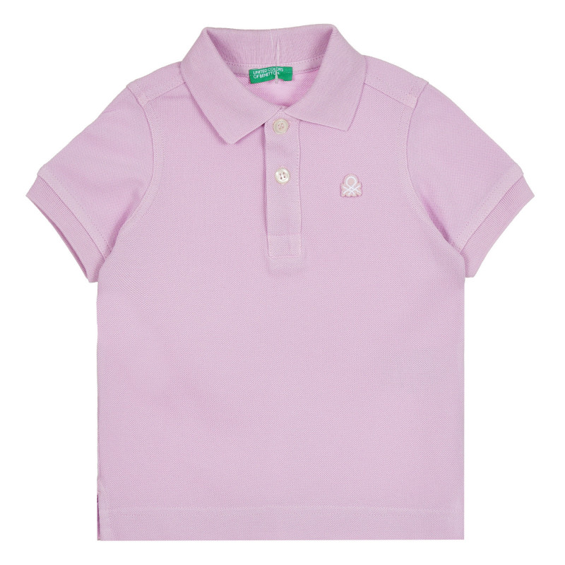 Bluză din bumbac cu mâneci scurte pentru bebeluși, violet  268495