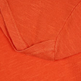 Tricou din bumbac, portocaliu Benetton 268529 2