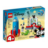 Lego - racheta spațială Mickey și Minnie, 88 de piese Lego 268842 
