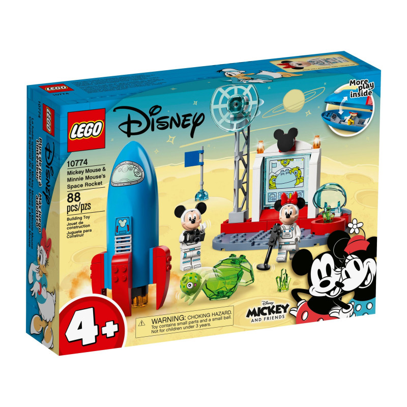 Lego - racheta spațială Mickey și Minnie, 88 de piese  268842