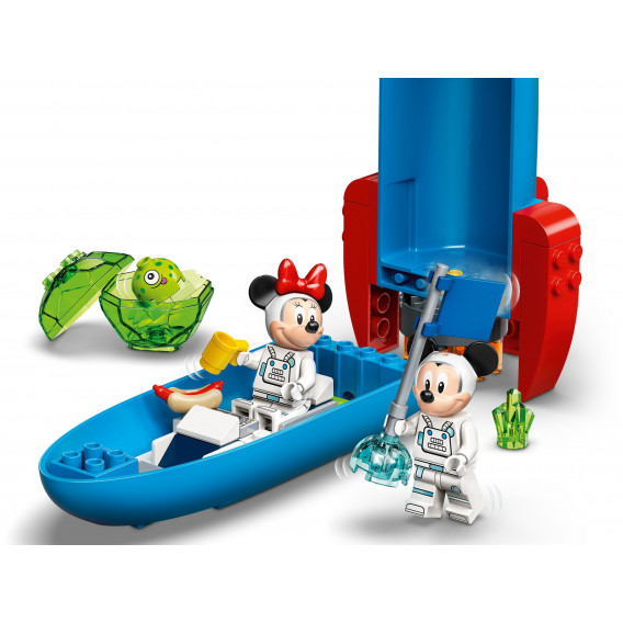 Lego - racheta spațială Mickey și Minnie, 88 de piese Lego 268847 6