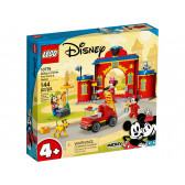 Lego - Stația de pompieri și camioane Mickey și prietenii, 144 de piese Lego 268850 