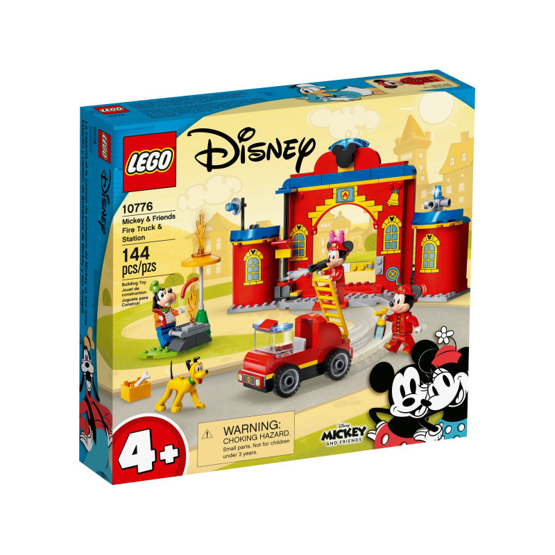 Lego - Stația de pompieri și camioane Mickey și prietenii, 144 de piese  268850