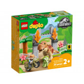 Lego - Scapă de Tyrannosaurus Rex and Triceratops, 36 piese Lego 268857 