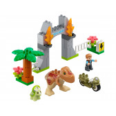 Lego - Scapă de Tyrannosaurus Rex and Triceratops, 36 piese Lego 268858 2