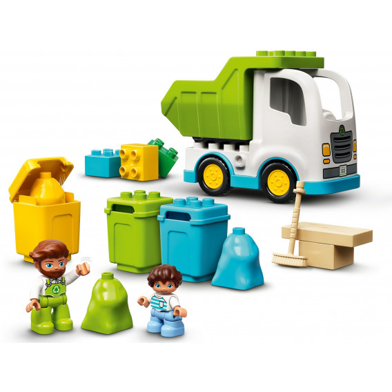 Lego - Camion pentru deșeuri și reciclare, 19 piese Lego 268883 2