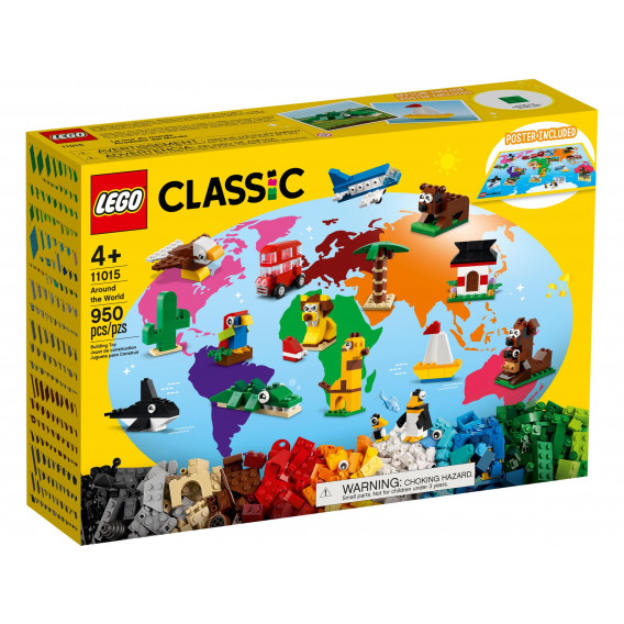 Lego - În jurul lumii, 950 de piese Lego 268906 