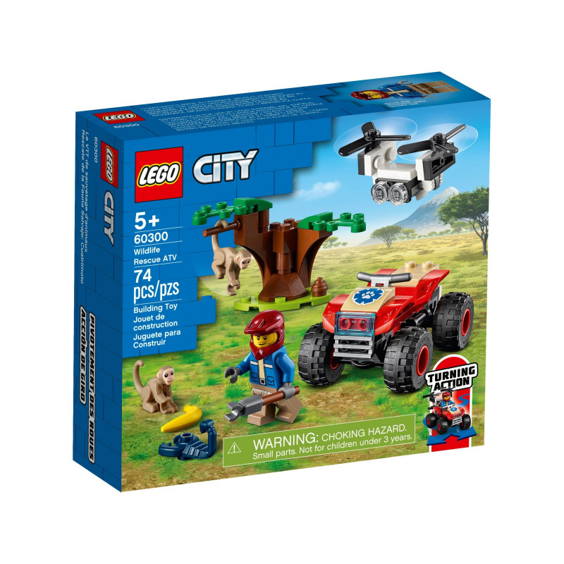 Lego - ATV de salvare, 74 de piese  268985