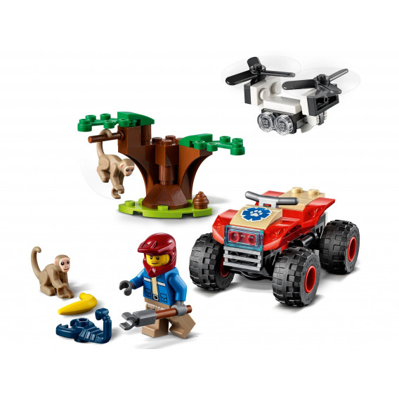 Lego - ATV de salvare, 74 de piese Lego 268987 3