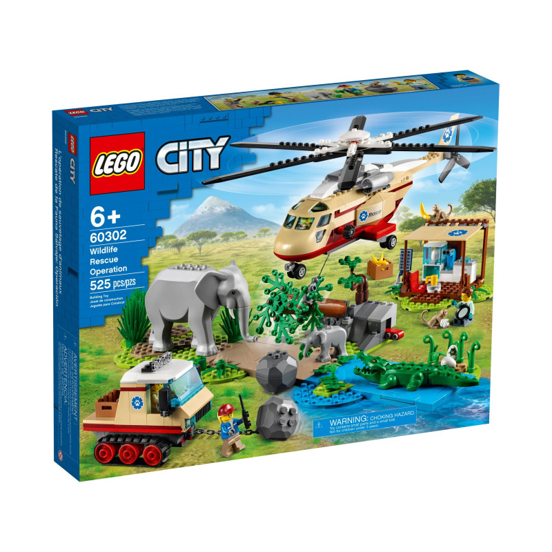 Lego - Operațiune de salvare în sălbăticie, 525 de părți  268994