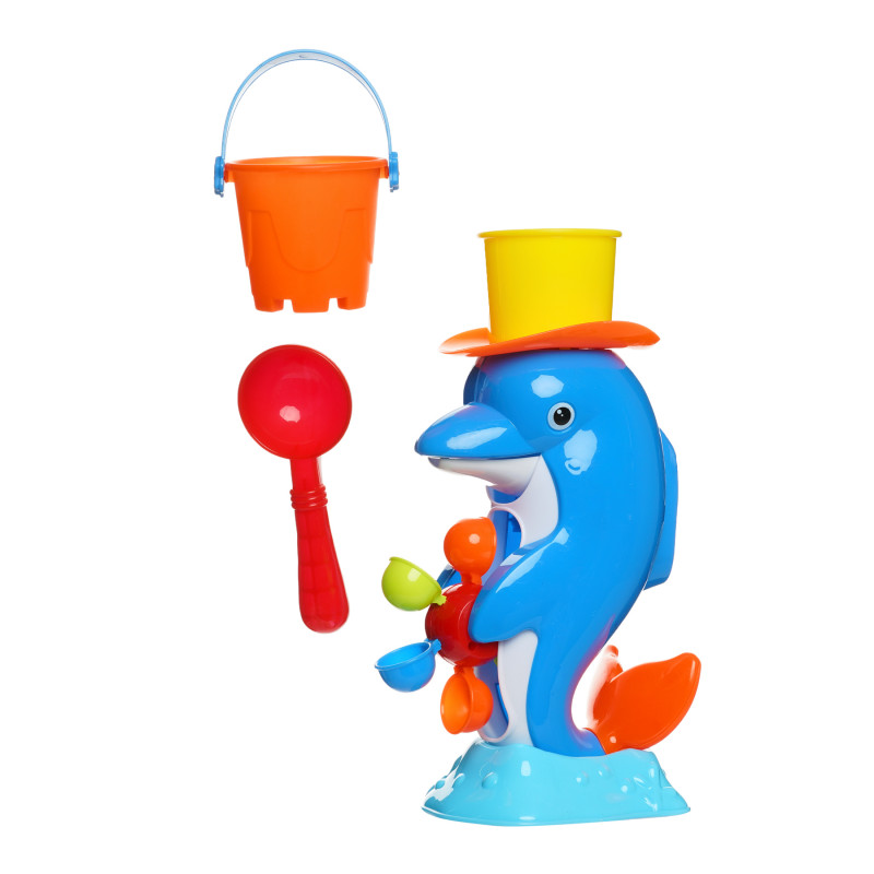 Delfin - jucărie de baie, albastru  269305