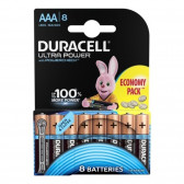 8 buc. Baterii Ultra Power, AAA, LR03 Duracell 269805 