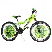 Bicicletă pentru copii EXPLORER FORCE 24 ", verde Venera Bike 269945 2