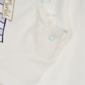 Tricou din bumbac pentru bebeluși cu imprimeu floral Cool club 270585 3